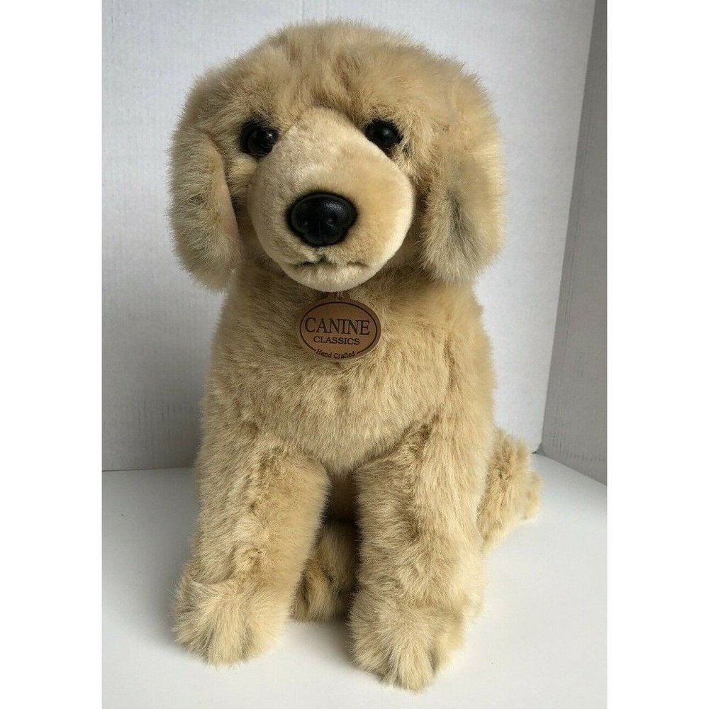Canine Classics 17” Golden Retriever Dog Realistic Stuffed Animal Peepah Pals‎